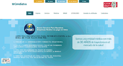 Desktop Screenshot of cendiatra.com